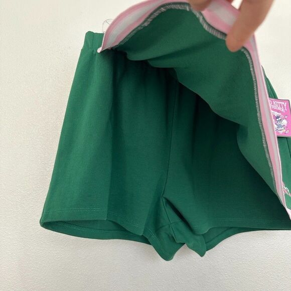 Hello Kitty and Friends Sanrio Skort Athletic Green Elastic Mini Women's XL NEW - Picture 5 of 7
